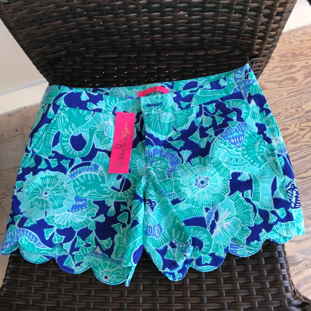 NWT Lilly Pulitzer Buttercup Shorts, Size 4